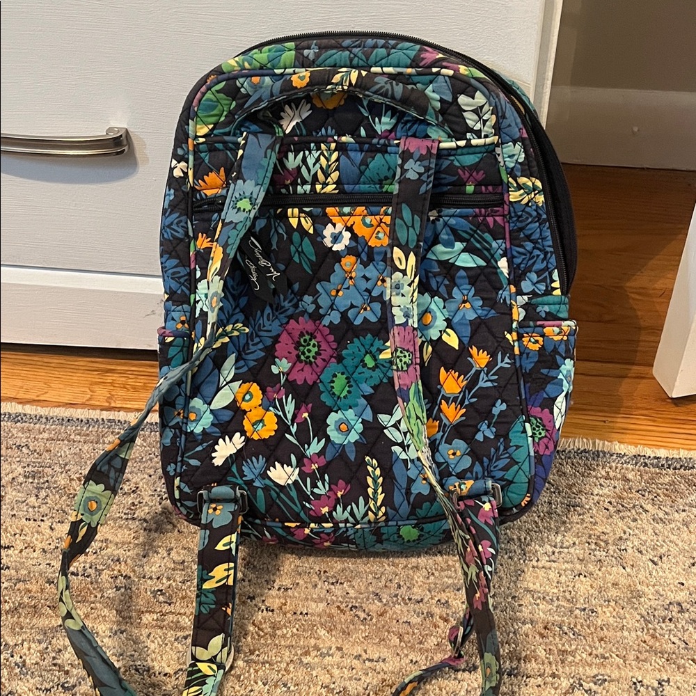 Vera Bradley Multicolor Floral Backpack - Picture 3 of 3